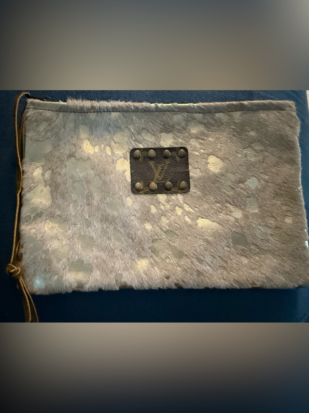 LV Upcycle Pouch
